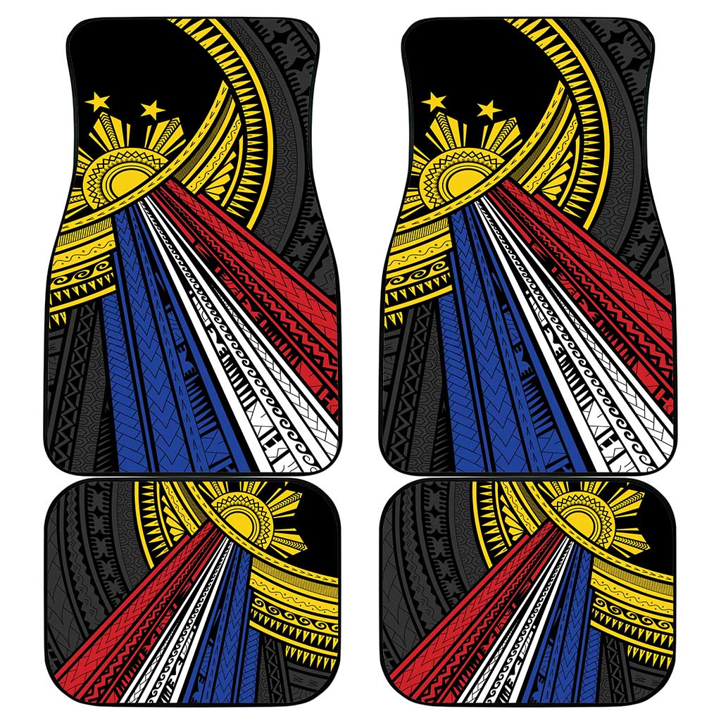 Philippines Sun Car Mats Pasifika Tribal Style