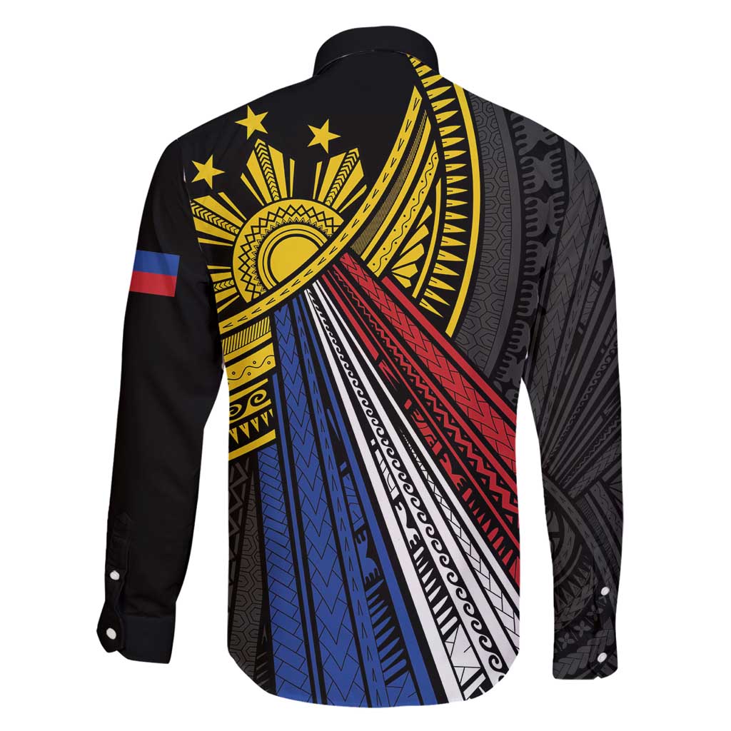 Philippines Sun Family Matching Summer Maxi Dress and Hawaiian Shirt Pasifika Tribal Style