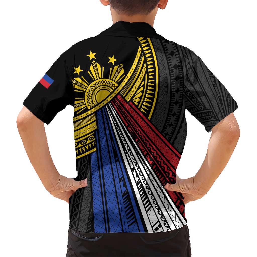 Philippines Sun Hawaiian Shirt Pasifika Tribal Style