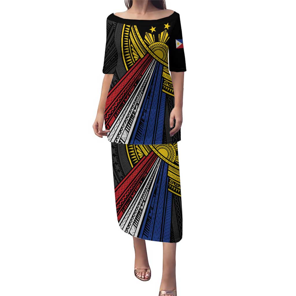 Philippines Sun Puletasi Pasifika Tribal Style