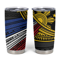 Philippines Sun Tumbler Cup Pasifika Tribal Style