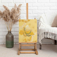 Hawaii Oahu Island Flowers Lei Canvas Wall Art Yellow Ilima Mix Plumeria LT7 - Polynesian Pride