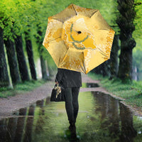 Hawaii Oahu Island Flowers Lei Umbrella Yellow Ilima Mix Plumeria LT7 - Polynesian Pride