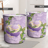 Hawaii Kauai Island Flowers Lei Laundry Basket Mokihana Lei LT7 - Polynesian Pride
