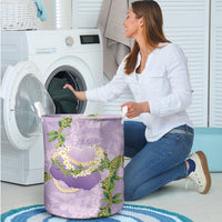 Hawaii Kauai Island Flowers Lei Laundry Basket Mokihana Lei LT7 - Polynesian Pride