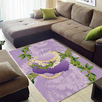Hawaii Kauai Island Flowers Lei Area Rug Mokihana Lei LT7 - Polynesian Pride