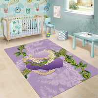 Hawaii Kauai Island Flowers Lei Area Rug Mokihana Lei LT7 - Polynesian Pride