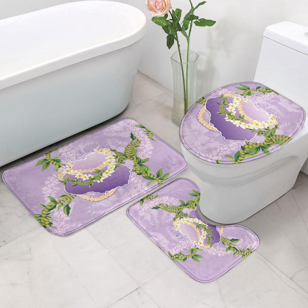 Hawaii Kauai Island Flowers Lei Bathroom Set Mokihana Lei LT7 - Polynesian Pride