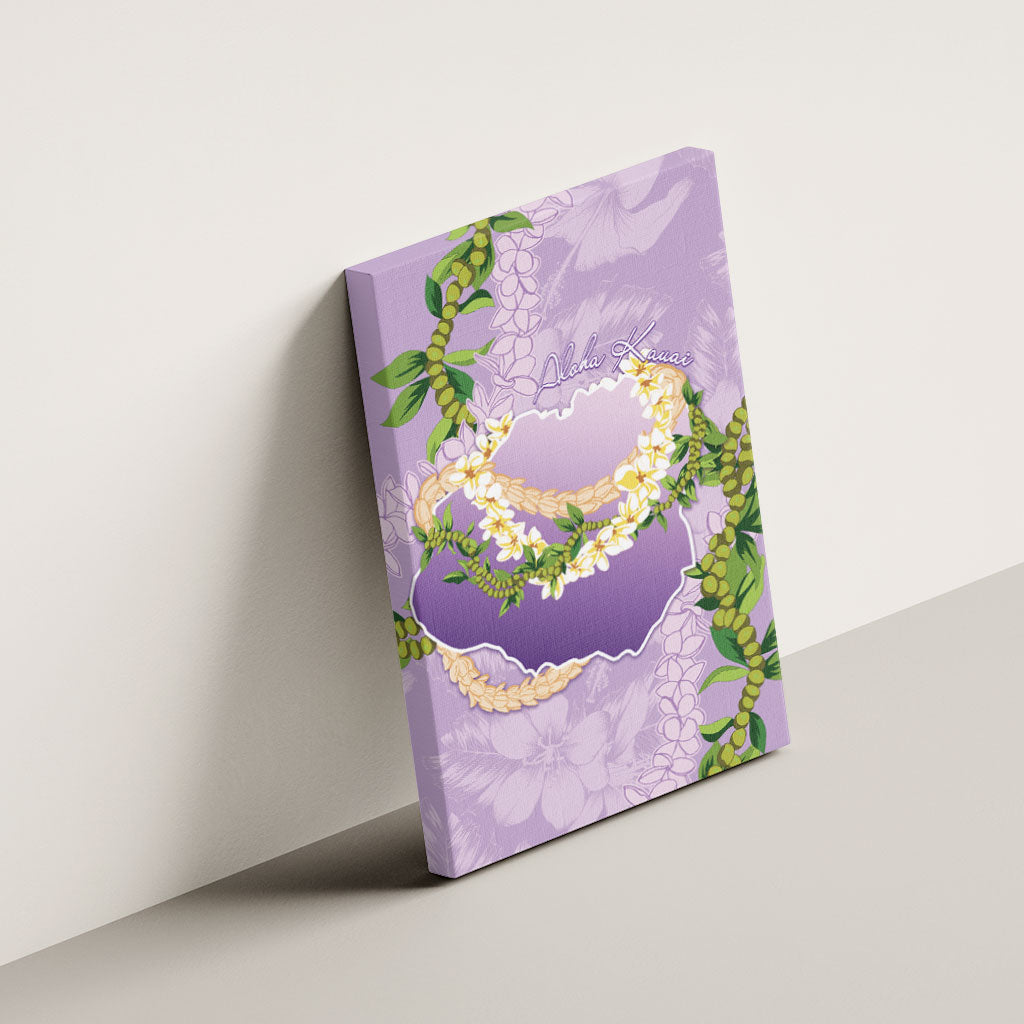 Hawaii Kauai Island Flowers Lei Canvas Wall Art Mokihana Lei LT7 - Polynesian Pride