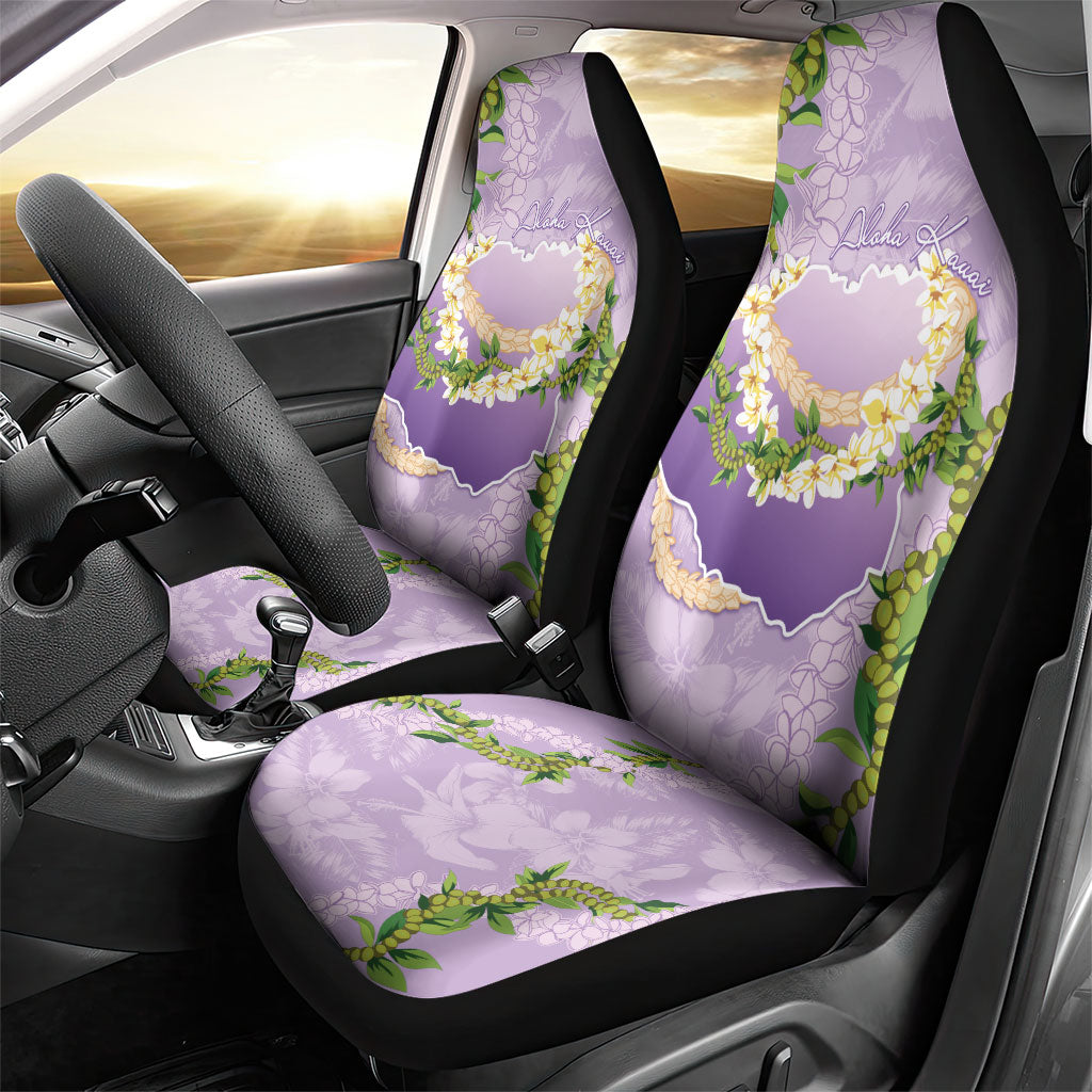 Hawaii Kauai Island Flowers Lei Car Seat Cover Mokihana Lei LT7 - Polynesian Pride