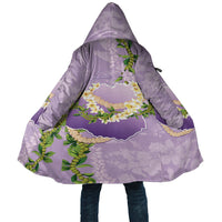 Hawaii Kauai Island Flowers Lei Cloak Mokihana Lei LT7 Unisex Lavender - Polynesian Pride