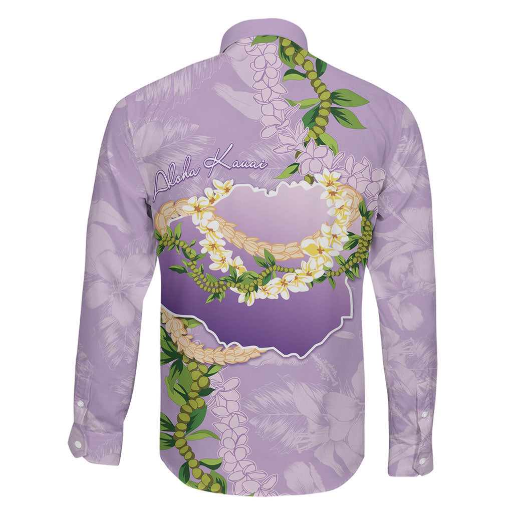 Hawaii Kauai Island Flowers Lei Family Matching Mermaid Dress and Hawaiian Shirt Mokihana Lei