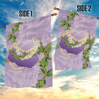 Hawaii Kauai Island Flowers Lei Garden Flag Mokihana Lei LT7 - Polynesian Pride
