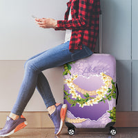 Hawaii Kauai Island Flowers Lei Luggage Cover Mokihana Lei LT7 - Polynesian Pride