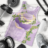 Hawaii Kauai Island Flowers Lei Men Tank Top Mokihana Lei LT7 - Polynesian Pride