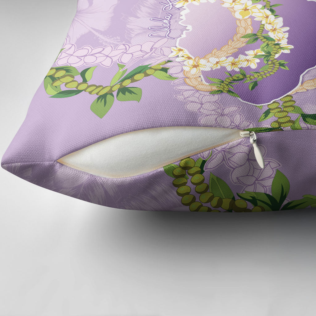 Hawaii Kauai Island Flowers Lei Pillow Cover Mokihana Lei LT7 - Polynesian Pride