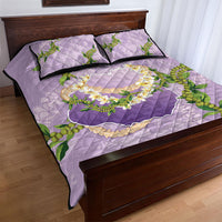 Hawaii Kauai Island Flowers Lei Quilt Bed Set Mokihana Lei LT7 - Polynesian Pride