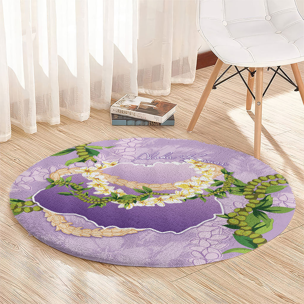 Hawaii Kauai Island Flowers Lei Round Carpet Mokihana Lei LT7 - Polynesian Pride