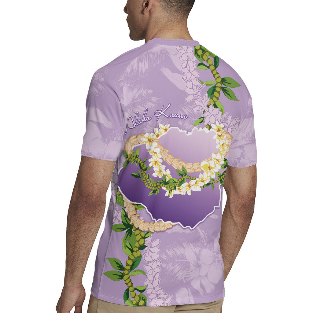 Hawaii Kauai Island Flowers Lei Rugby Jersey Mokihana Lei LT7 - Polynesian Pride