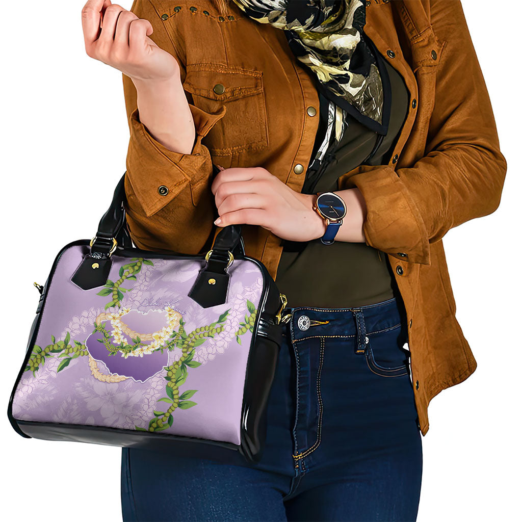 Hawaii Kauai Island Flowers Lei Shoulder Handbag Mokihana Lei LT7 - Polynesian Pride