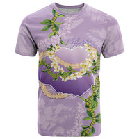Hawaii Kauai Island Flowers Lei T Shirt Mokihana Lei