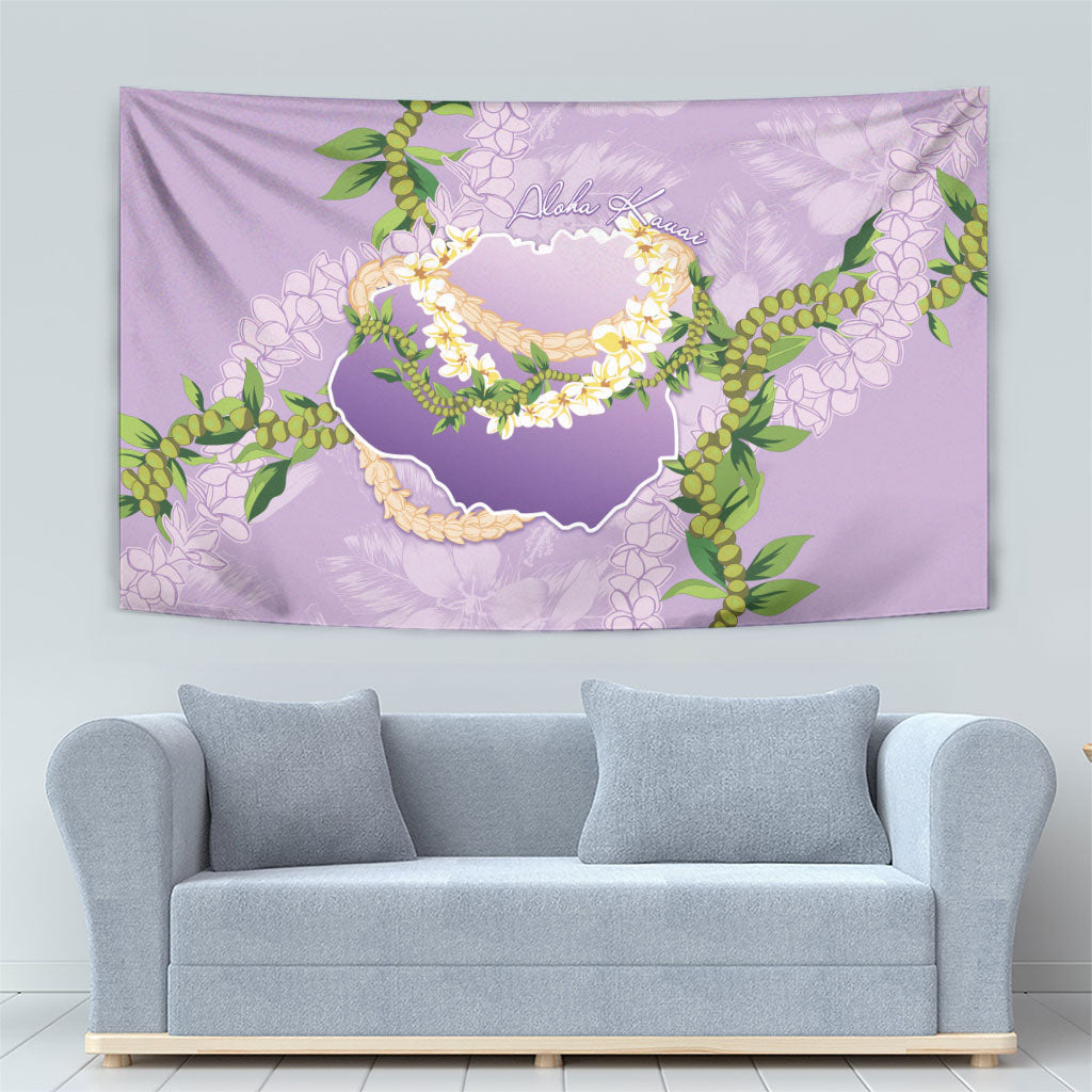Hawaii Kauai Island Flowers Lei Tapestry Mokihana Lei LT7 - Polynesian Pride