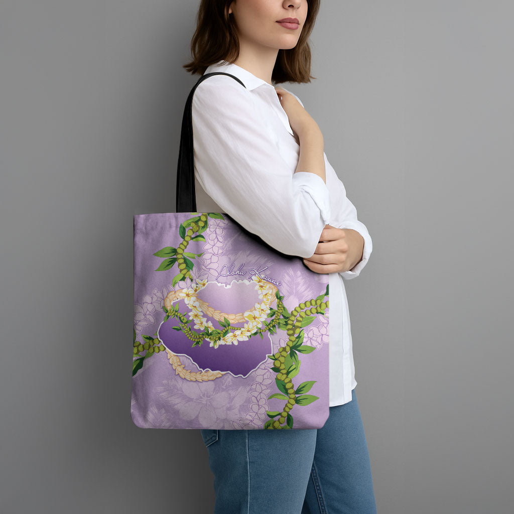 Hawaii Kauai Island Flowers Lei Tote Bag Mokihana Lei LT7 - Polynesian Pride