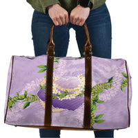 Hawaii Kauai Island Flowers Lei Travel Bag Mokihana Lei LT7 Lavender - Polynesian Pride