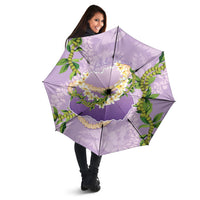 Hawaii Kauai Island Flowers Lei Umbrella Mokihana Lei LT7 - Polynesian Pride