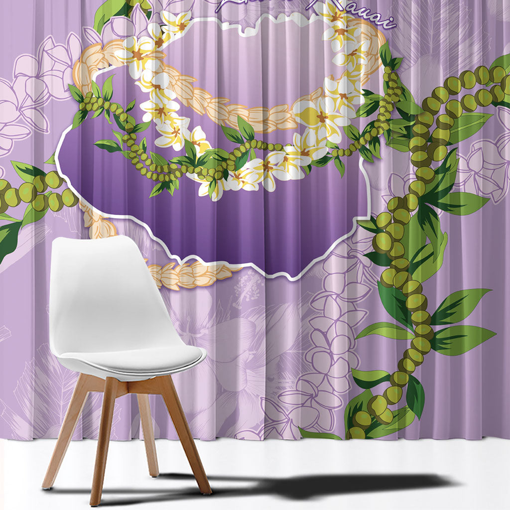 Hawaii Kauai Island Flowers Lei Window Curtain Mokihana Lei LT7 - Polynesian Pride