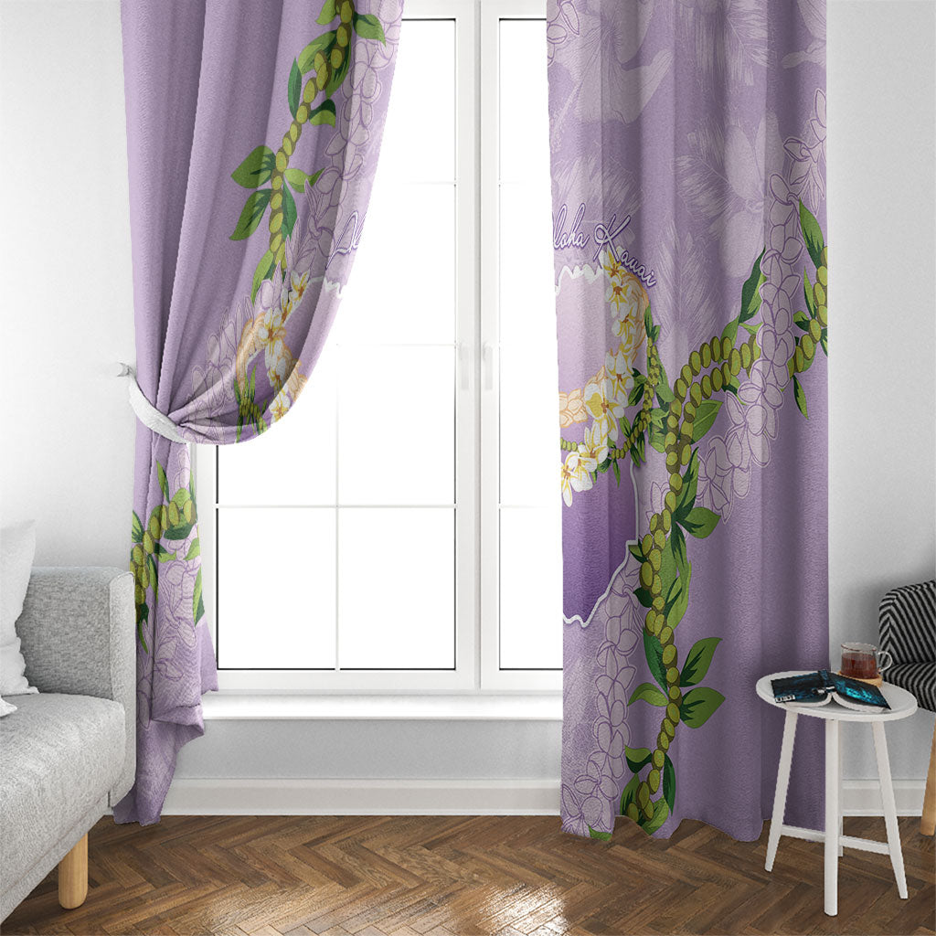 Hawaii Kauai Island Flowers Lei Window Curtain Mokihana Lei LT7 - Polynesian Pride