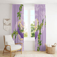 Hawaii Kauai Island Flowers Lei Window Curtain Mokihana Lei LT7 - Polynesian Pride