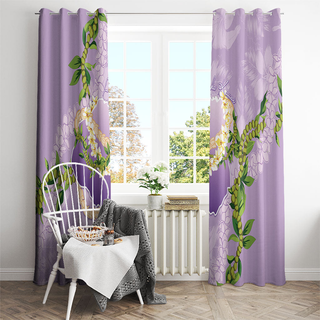 Hawaii Kauai Island Flowers Lei Window Curtain Mokihana Lei LT7 - Polynesian Pride