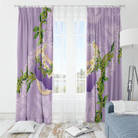 Hawaii Kauai Island Flowers Lei Window Curtain Mokihana Lei LT7 - Polynesian Pride