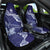 Fiji Queen Victoria School Personalised Car Seat Cover Masi Tapa Torn Style
