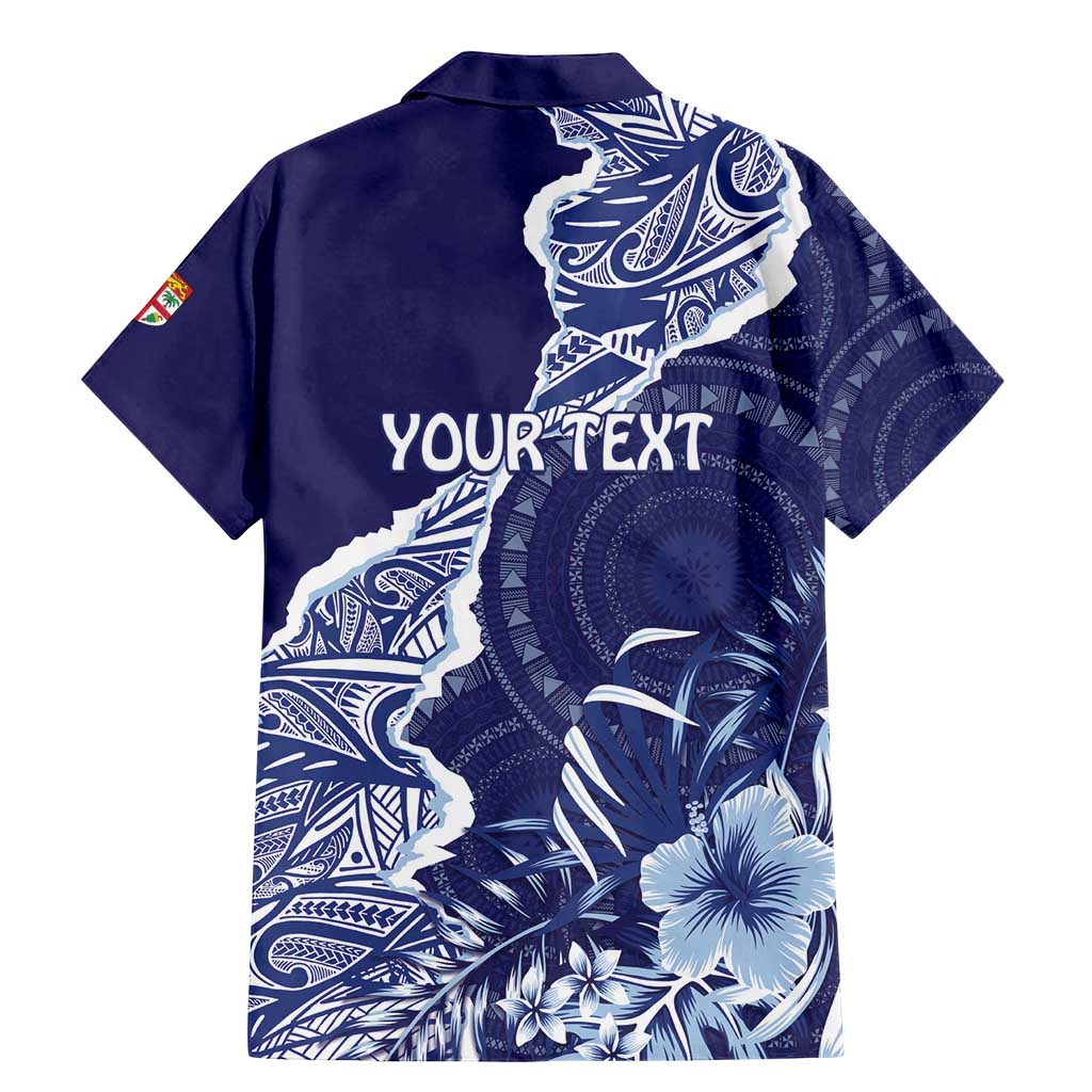 Fiji Queen Victoria School Personalised Family Matching Mermaid Dress and Hawaiian Shirt Masi Tapa Torn Style