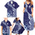 Fiji Queen Victoria School Personalised Family Matching Summer Maxi Dress and Hawaiian Shirt Masi Tapa Torn Style