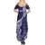 Fiji Queen Victoria School Personalised Family Matching Summer Maxi Dress and Hawaiian Shirt Masi Tapa Torn Style