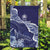 Fiji Queen Victoria School Personalised Garden Flag Masi Tapa Torn Style