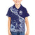 Fiji Queen Victoria School Personalised Kid Hawaiian Shirt Masi Tapa Torn Style