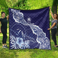 Fiji Queen Victoria School Personalised Quilt Masi Tapa Torn Style