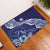 Fiji Queen Victoria School Personalised Rubber Doormat Masi Tapa Torn Style