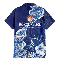 Fiji Lelean Memorial School Personalised Family Matching Mermaid Dress and Hawaiian Shirt Korodredre Davuilevu Masi Mix Style