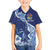 Fiji Lelean Memorial School Personalised Family Matching Off The Shoulder Long Sleeve Dress and Hawaiian Shirt Korodredre Davuilevu Masi Mix Style