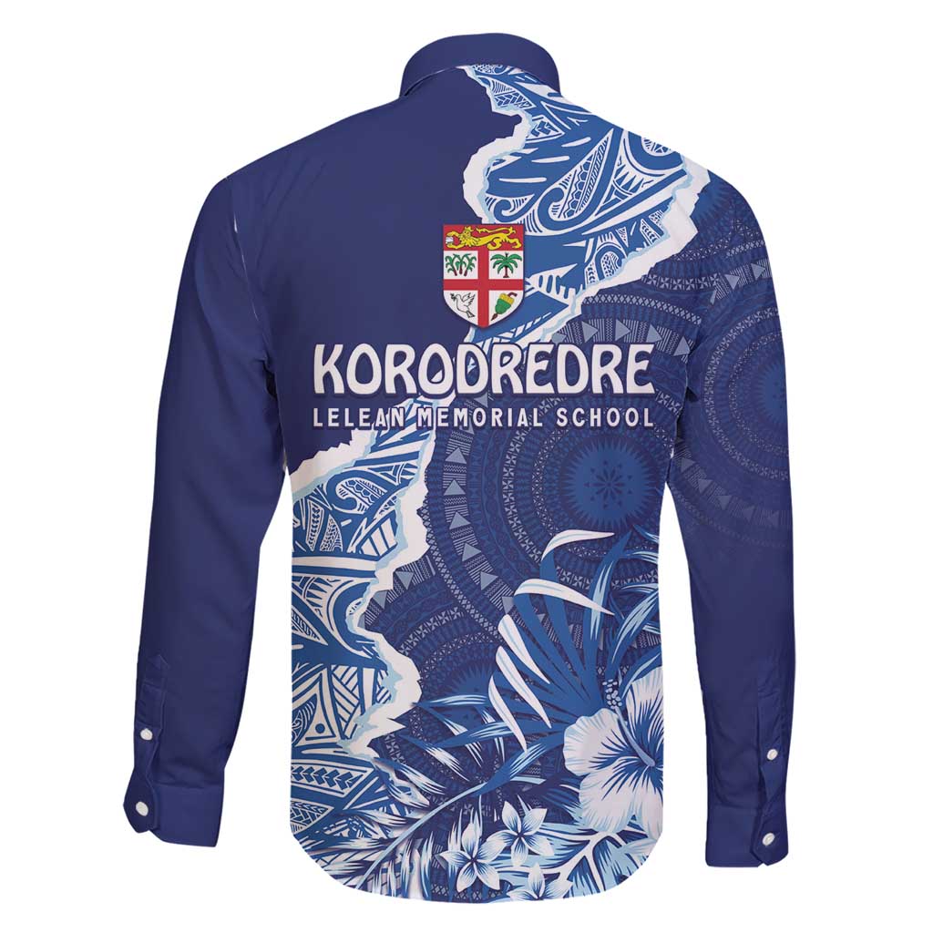 Fiji Lelean Memorial School Personalised Family Matching Short Sleeve Bodycon Dress and Hawaiian Shirt Korodredre Davuilevu Masi Mix Style