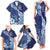 Fiji Lelean Memorial School Personalised Family Matching Tank Maxi Dress and Hawaiian Shirt Korodredre Davuilevu Masi Mix Style