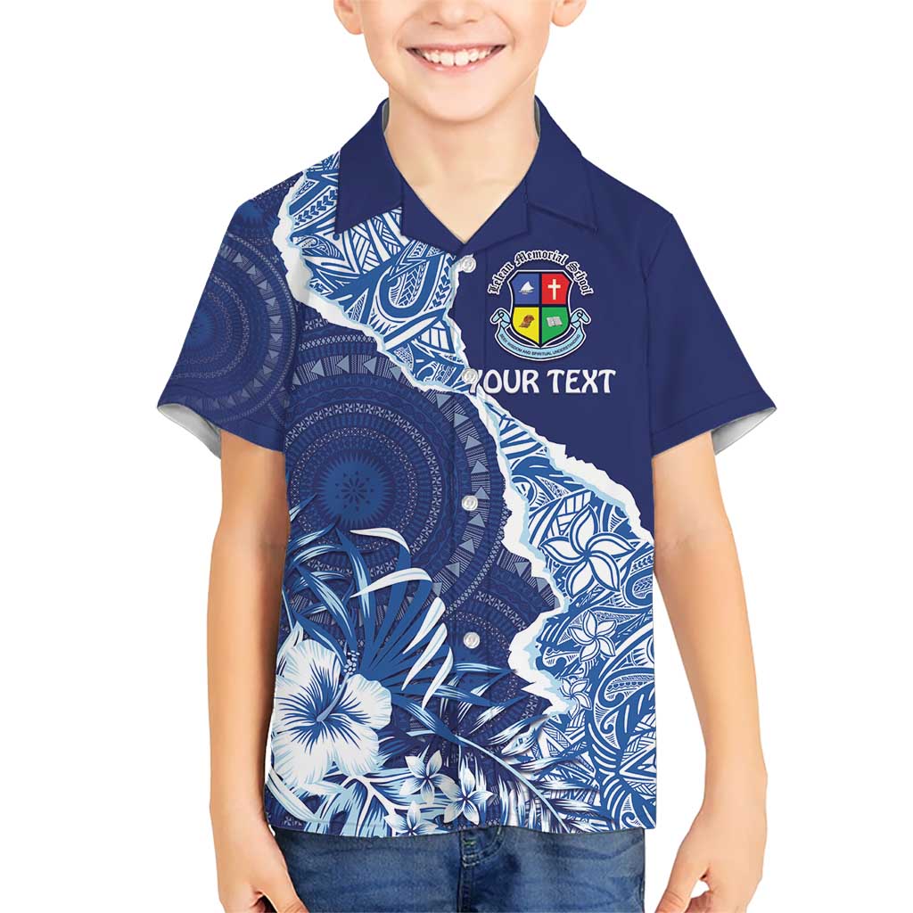 Fiji Lelean Memorial School Personalised Kid Hawaiian Shirt Korodredre Davuilevu Masi Mix Style