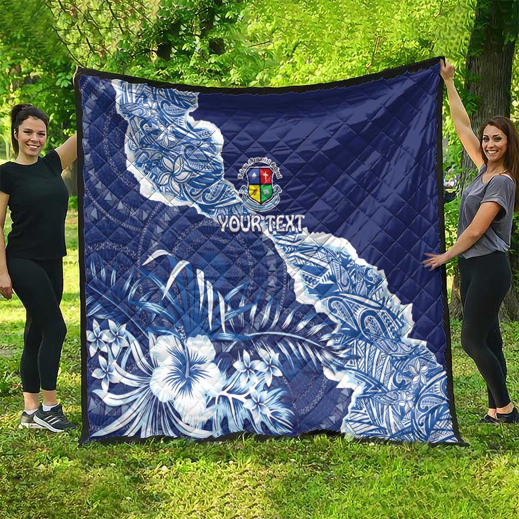 Fiji Lelean Memorial School Personalised Quilt Korodredre Davuilevu Masi Mix Style