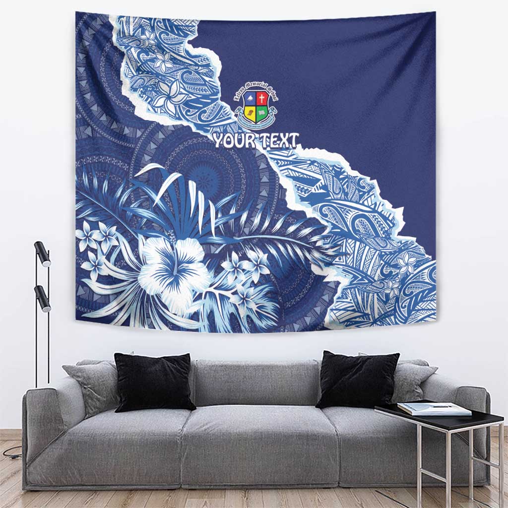 Fiji Lelean Memorial School Personalised Tapestry Korodredre Davuilevu Masi Mix Style