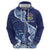 Fiji Lelean Memorial School Personalised Zip Hoodie Korodredre Davuilevu Masi Mix Style